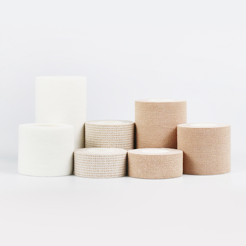 قطع ضمادة لاصقة مرنة ثقيلة معدات الحماية الرياضية غراء أكسيد الزنك