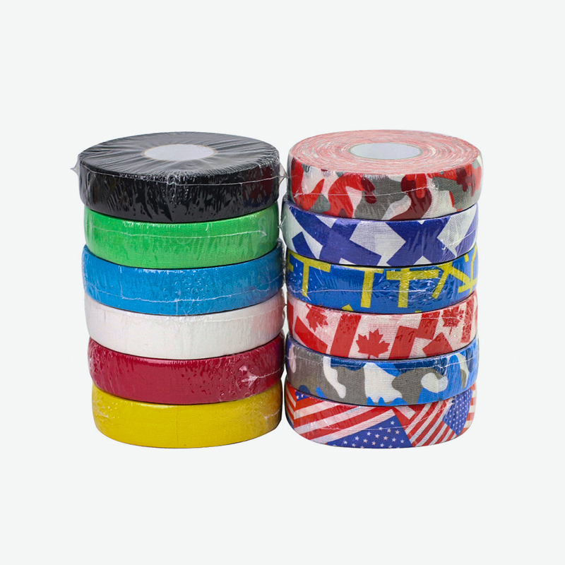 شريط هوكي من القماش القطني مخصص بالجملة شريط هوكي الجليد