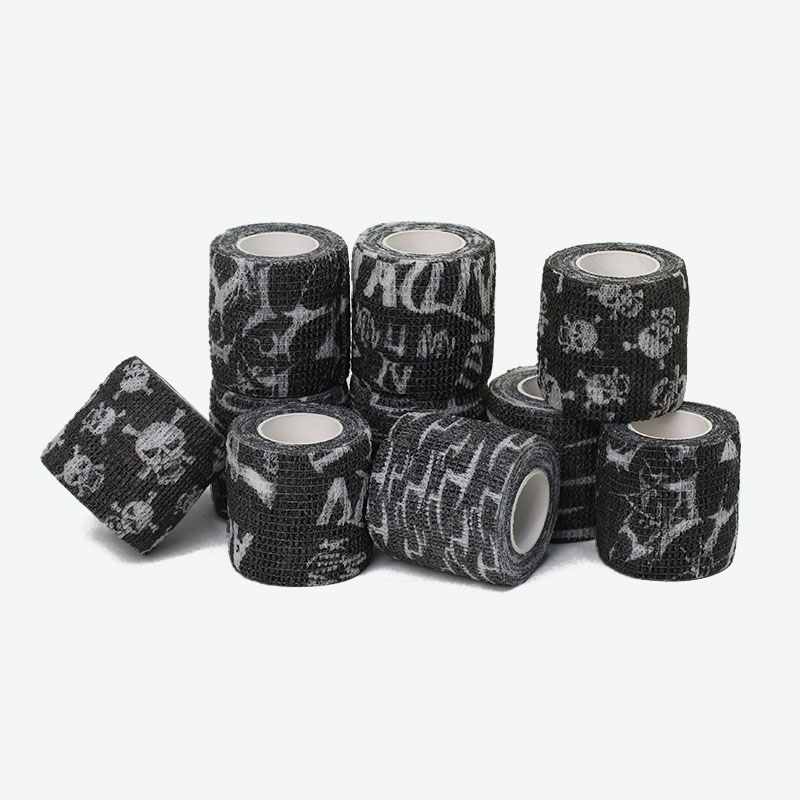 ضمادة متماسكة مرنة غير منسوجة لاصقة ذاتية اللصق