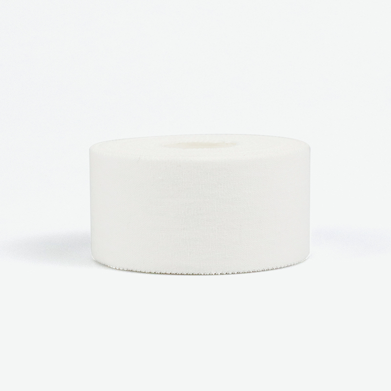 شريط رياضي أبيض قابل للتنفس لدعم الكاحل