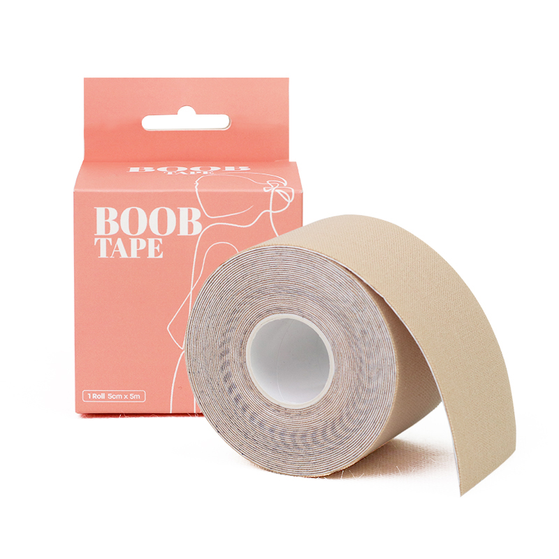 شريط الثدي وغطاء الحلمة شريط لاصق لرفع الثدي للجسم للنساء