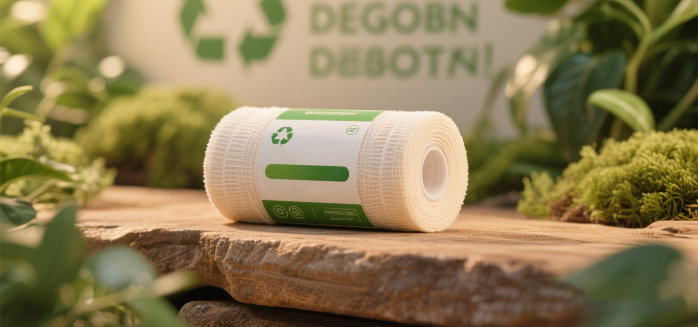 تقييم الأثر البيئي للضمادات القابلة للتحلل